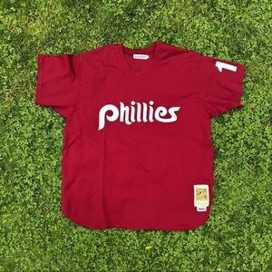 vintage Mitchell Ness Philadelphia Phillies #10 1980 Jersey XXL USA Made